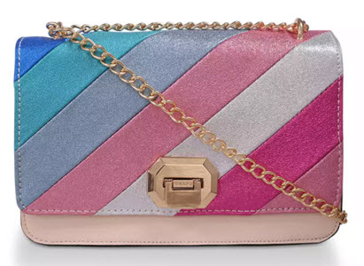 Aldo rainbow bag from Debenhams 