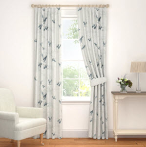 Animalia Silver Curtains from Laura Ashley 