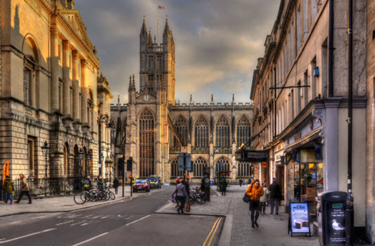 View of Bath Cathedral  