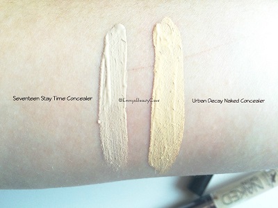 Concealer swatches