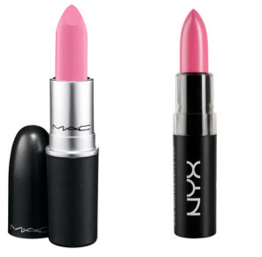 Pink lipsticks