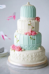 Birdcage Wedding Cake from M&S