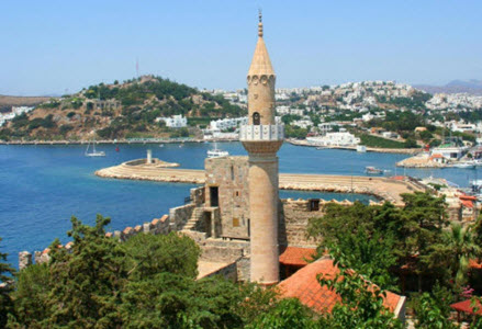 View of Bodrum, Turkey 