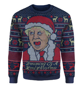 Boris Johnson Christmas Jumper
