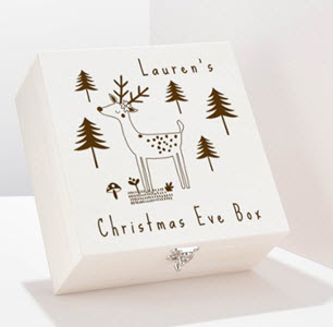 Personalised Christmas Eve Box with Reindeer from Getting Personal 