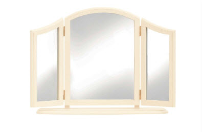 Clifton ivory triple mirror from Laura Ashley 