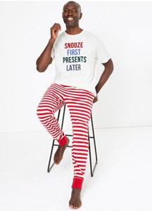 Cotton Snooze First Slogan Pyjama Set at M&S