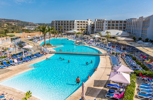 DB Seabank Resort & Spa, Mellieha Bay, Malta and Gozo