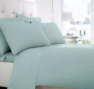 Debenhams Aqua Egyptian Cotton Bedding 