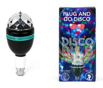 Plug and Go Disco Bulb 