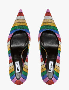 Dune Alexander Stilleto Heel Court Shoes