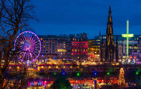 Image of Edinburgh Christmas Market