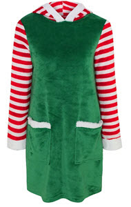 Elf Fleece Christmas Nightdress from Asda