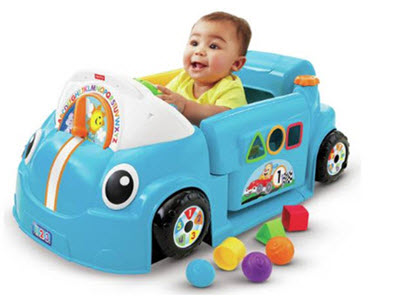 Fisher-Price Laugh & Learn Crawl a Round Car from Argos