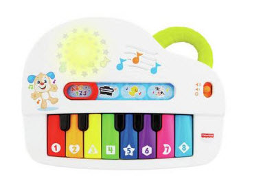 Fisher-Price Laugh and Learn Silly Sounds Light-Up Piano from Argos