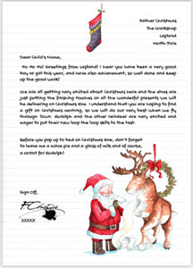 Personalised Letter from Santa 