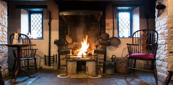 Inside The Fleece Inn