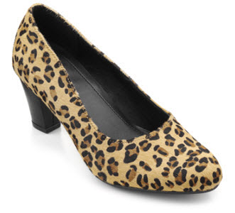 Joanna Heels Animal Print From Hotter Shoes