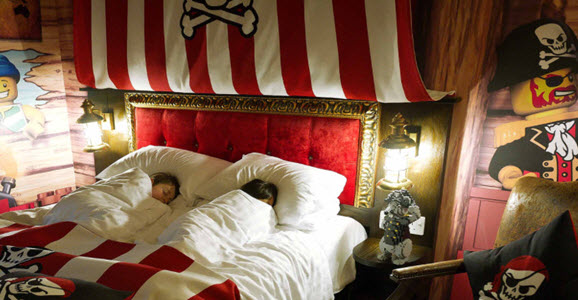 Lifestyle Image of Legoland Hotel Room 