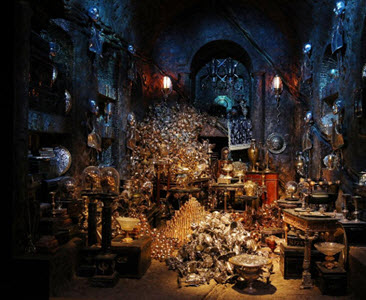 Image of Lestrange Vault at Harry Potter Studio Tours 
