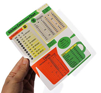 Metric Conversion Chart Fridge Magnet