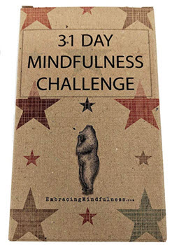 31 Day Mindfulness Challenge Cards from Amazon  