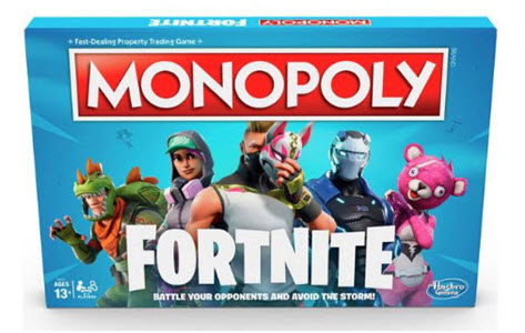 Monopoly Fortnite Edition from Argos 