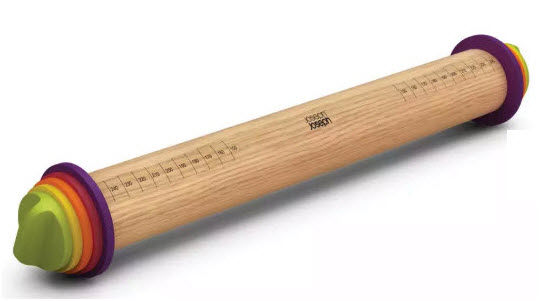 Multi-coloured Adjustable Rolling Pin from Joseph Joseph 