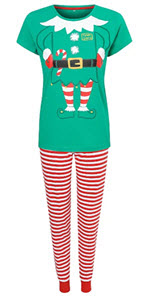 Mummy Elf Pyjamas from George at Asda 