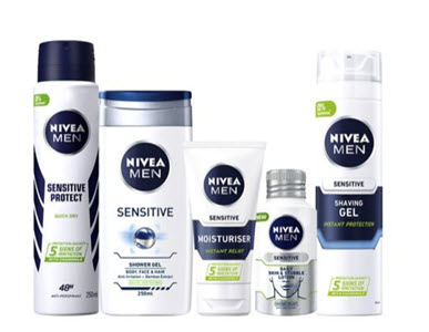 Nivea Men Sensitive Skin Bundle Pack from Boots 