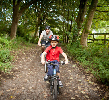Bike Riding at Parkdean Resorts White Cross Bay 