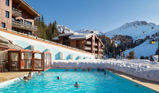 View of Residence Plagne Lauze 