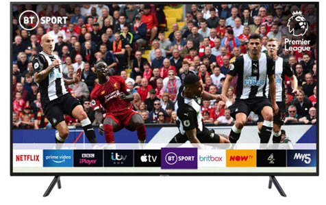 Samsung 75 inch Smart 4K Ultra TV from Currys 