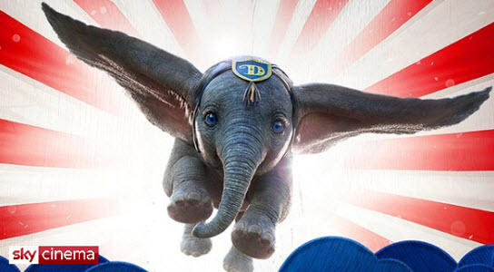 Sky Cinema Dumbo Banner