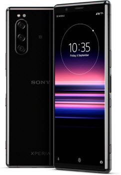Back and Front Image of Sony Xperia 5 