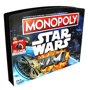 Star Wars Monopoly Game from The Works