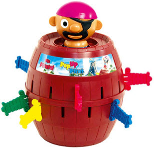 Tomy Pop Up Pirate Game